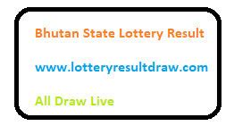bhutan kuil result|BHUTAN STATE LOTTERIES.